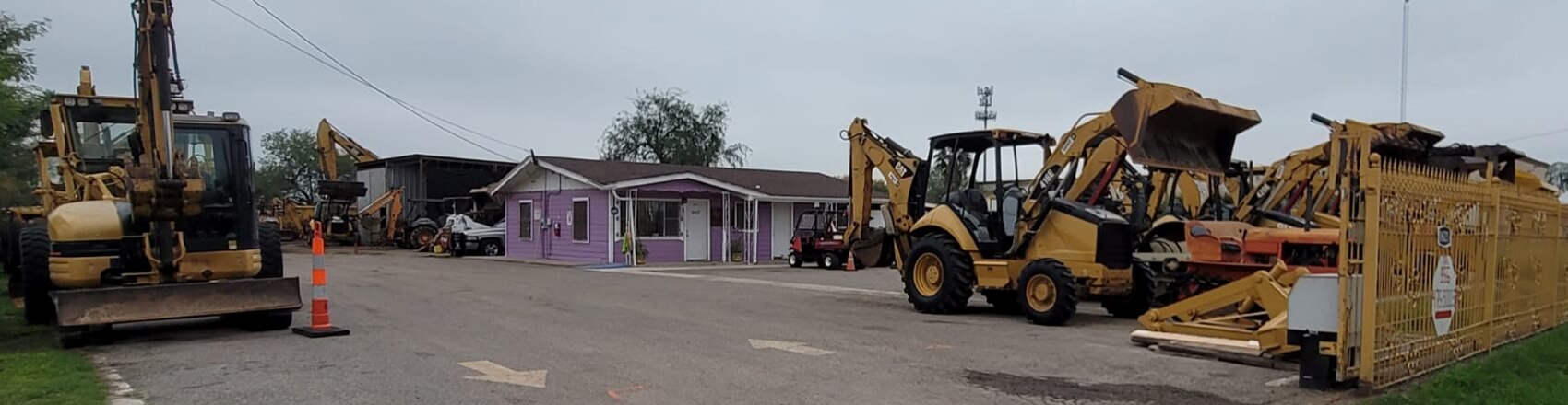 Pharr Heavy Equipment's Yard
